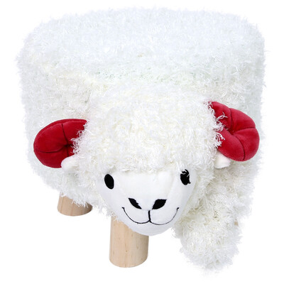 

Greensen Cute Cartoon Animals Storage Organizer Footstool Seat Rest for Children Room Decoration