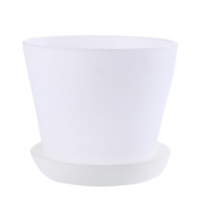 

Siaonvr Colourful Mini Plastic Flower Pot Succulent Plant Flowerpot Home Office Decor