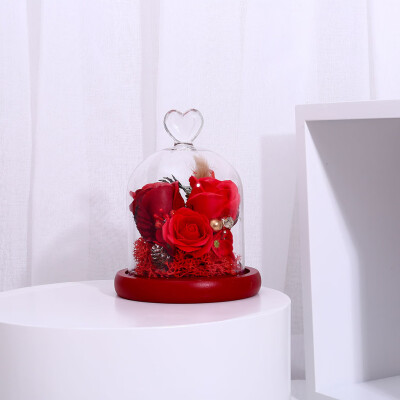 

Toponeto Enchanted Rose Music Box Romantic Gift for Festival Party Wedding Anniversary