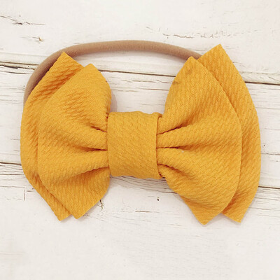 

Baby Girls Kids Toddler Bow Knot Hairband Headband Stretch Turban Head Wrap Nice