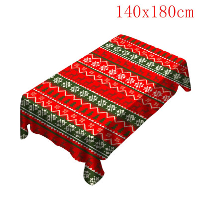 

Tailored Christmas TableclothChair Cover Digital Printing Christmas Table Decoration