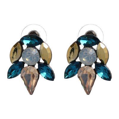 

AOTEMAN 2019 Retro Fashion Fashion Jewelry Online Store New Maxi Bib Statement stud Earrings Factory Wholesale