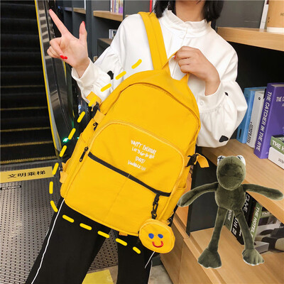 

Schoolbag Girl Korean version high school insfeng campus high school students backpack large capacity students original dormitory