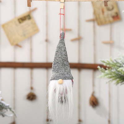 

Christmas Doll Ornament Santa Claus Doll Pendant Home Xmas Tree Hanging Decor
