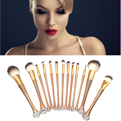 

〖Follure〗13PCS Pro Makeup Cosmetic Brushes Set Powder Foundation Eyeshadow Lip Brush