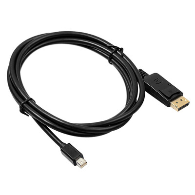 

Mini DisplayPort DP to DisplayPort DP 12 Cable Male to Male 6Ft