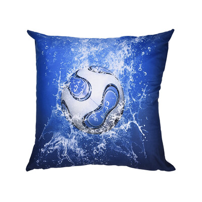 

〖Follure〗Soccor Print Pillow Case Polyester Sofa Car Cushion Cover Home Decor