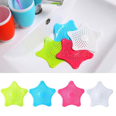 

Bath Hair Catcher Stopper Shower Drain Filter Trap Silione Sink Strainer