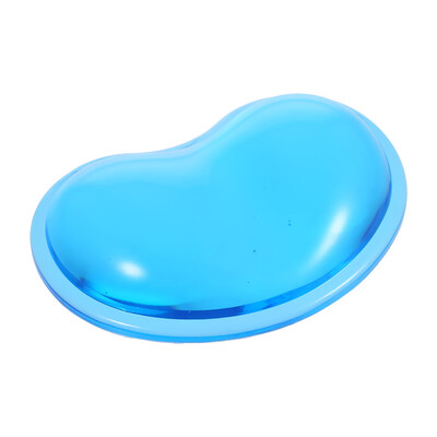 

Gel Computer Mouse Hand Wrist Rest Wavy Silicone Wrist Pad Heart-shaped Wrist Support Cushion Pad Comfort RestsPink