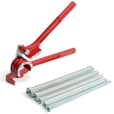 

5Pcs Spring Bending Tubes 210mm Tension Spring Pipe 14"-58" Spring Steel