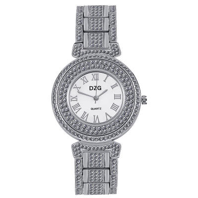 

new arrival bling watch womens luxury diamond quartz wristwatch fashion lady silver gold roman number watches reloj mujer