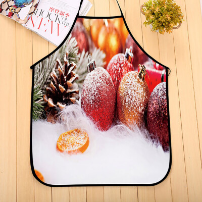 

Tailored Christmas Decoration Waterproof Apron Kitchen Aprons Dinner Party Apron