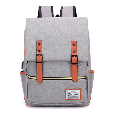 

USB backpack female bag male leisure travel computer bag
