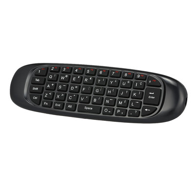 

Deutsch Version 24G Air Mouse Wireless Keyboard Remote Control 6-Axis Motion Sensing for Smart TV Android TV BOX PC