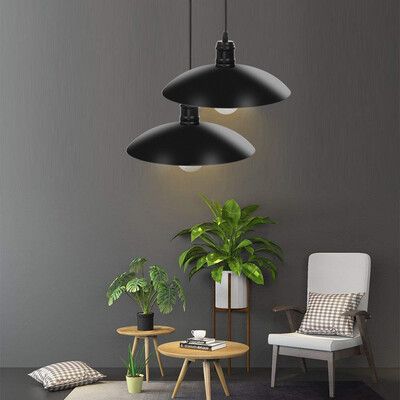 

Siaonvr Hanging Industrial Light Vintage Metal Shade Pedant Ceiling Lighting