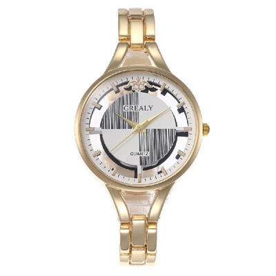 

Women Fashion Alloy Wrist Watch Lady Exquisite Casual Quartz Watch