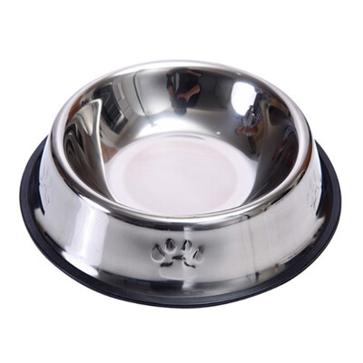 

Stainless Steel Pet Dog Cat Feeder Food Water Bowl Cup Tour Feeding Dish UK
