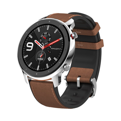 

AMAZFIT GTR smart watch sports watch 24 days battery GPS 50 meters waterproof NFC stainless steel version 47mm