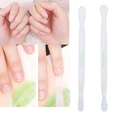 

Greensen 2pcspack Two-sided Nail Cuticle Dead Skin Pusher Polish Removal Tool Trimmer Pack