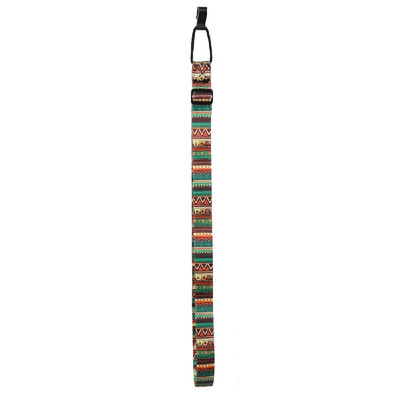 

Colorful Ukulele Straps Thermal Transfer Ribbon Ethnic Style Practical Little Guitar Belt Musical Instrument Accessory