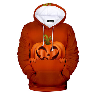 

2019 Fashion Men Halloween Hoodie Graphic Printed Sweatshirt Hooded Long Sleeve Hoodie Halloween 3D Sweatshirt