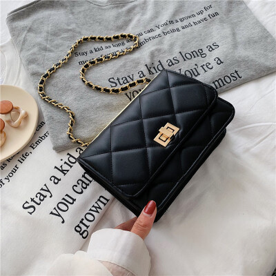 

Ins fashion small bag Linger chain womens bag 2019 new Korean version of a small bag girl one - shoulder satchel