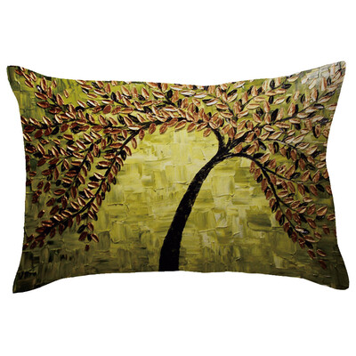 

〖Follure〗Rectangle Pillow Cover Cushion Case Toss Pillowcase Hidden Zipper Closure