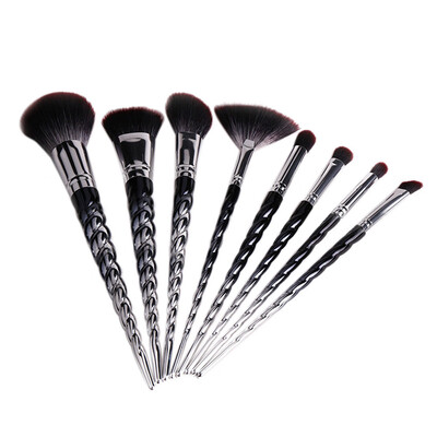 

Toponeto 8Pcs Pro Makeup Cosmetic Brushes Set Powder Foundation Eyeshadow Lip Brush