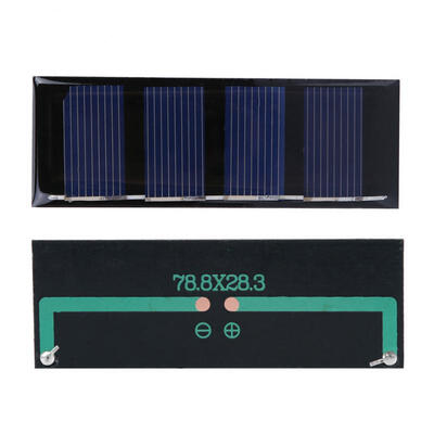 

Greensen 2V 02W Solar Panel Battery Charger Polycrystalline Silicon Outdoor Charging Power Supply 2 Pcs