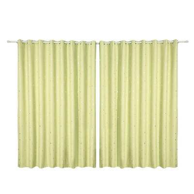 

Snowflake Print Semi-Blackout Curtains Home Bedroom Windows Decor Drapes