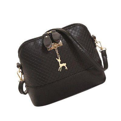 

Women Messenger Bag Fashion Mini Bag With Deer Toy Shell Shape Bag Summer Women Shoulder Bag