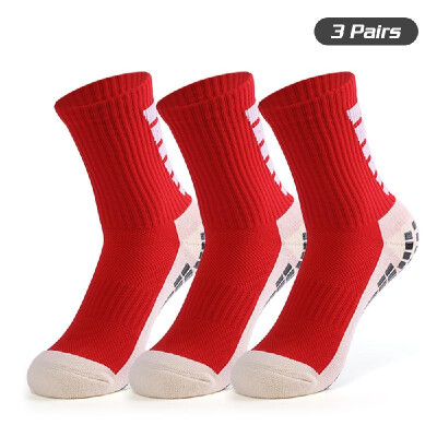 

Mens Anti Slip Football Socks Compression Athletic Socks for basketball Soccer Volleyball Running Trekking Hiking 1 Pairs 3 Pai