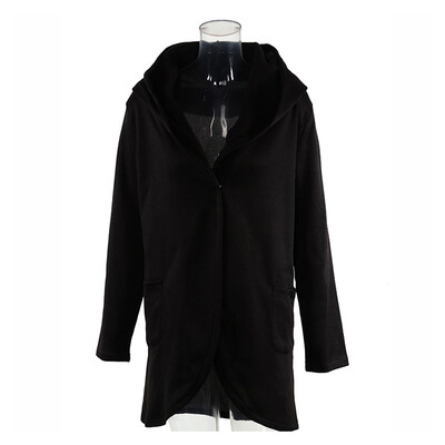 

Women Coats Outerwear Hooded Long Sleeve Pocket Casual Warm Loose Jacket Tops