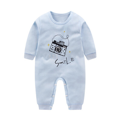 

Newborn Baby Clothes 100 Cotton Long Sleeve Spring Autumn Baby Rompers Infant Clothing Toddler Baby Boy Girl Print Jumpsuit