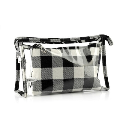

PVC Ladies Toiletry Bag 3pcsset Women Makeup Bags Waterproof Portable Bag