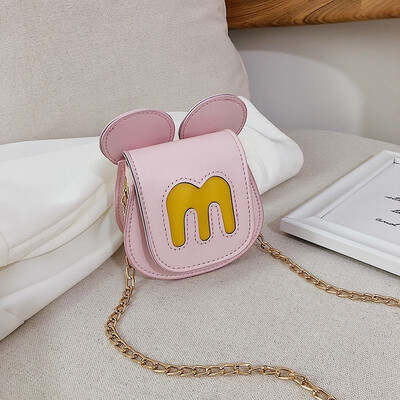 

2019 new casual wild mini chain shoulder Messenger bag fashion temperament cartoon cute Mickey cosmetic bag