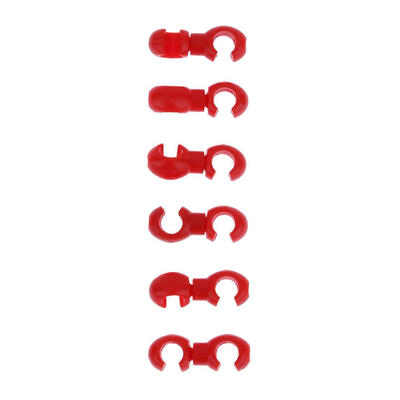 

100pcs Bike Derailleur Shift Cable Tube Rotatable MTB Brake Line CS Buckle