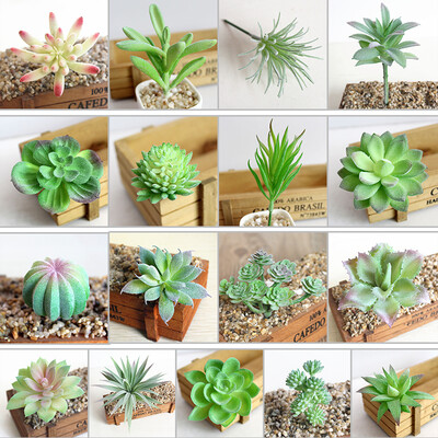 

Sale Artificial Succulent Flower Floral Mini Potted Plants Foliage Garden Decor