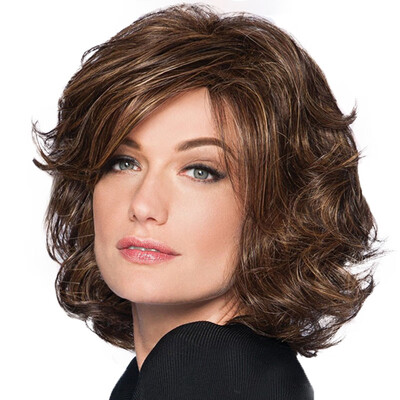 

Partial Distribution Type Fluffy Short Wig