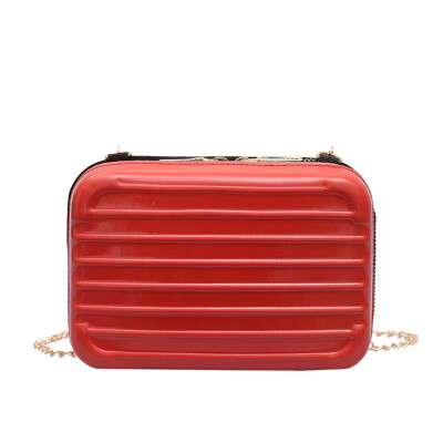 

Tailored Women Fashion Leisure Mini Chain Suitcase single-shoulder Bag Messenger Bags