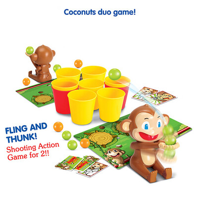 

YIWULA Parent-child Game Monkey Bouncing Ball Game Funny Toy