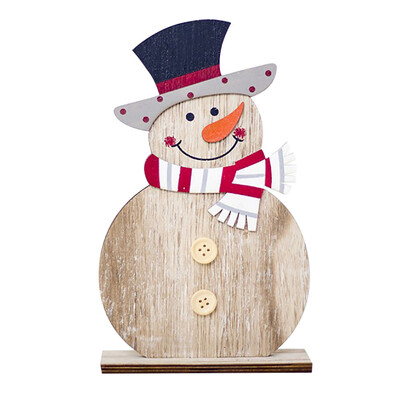 

Tailored Snowman Christmas Decorations Wooden Shapes Ornaments Craft Xmas Gifts