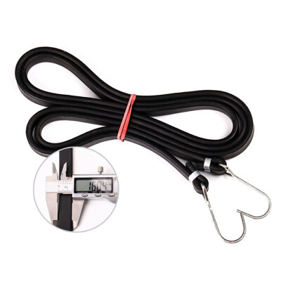 

23m high strength Isobutylene-isoprene rubber shock cord strap plastic car luggage hook carp Kayak boat bicycle rope tie Canoe