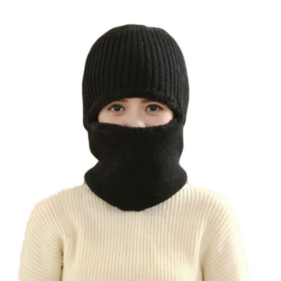 

Winter Men Women Warm Beanie Cap Wool Knit Snow Hat Scarf Balaclava Item Latest