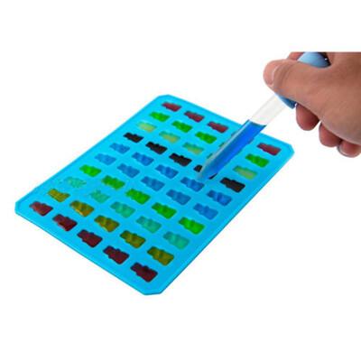 

Bear Cavity Latiice Grid Silicone Plaster Ice Cube Jelly Chocolate Mold Candy Maker Mold Mould Tray DIY Craft