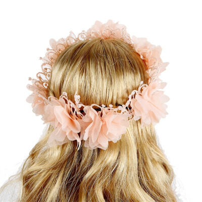 

Siaonvr Beautiful Hair Wreath For 18 Inch American Boy Doll Accessory Girl Toy