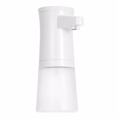 

350ML Automatic Foaming Soap Dispenser Infrared Motion Sensor Hands Free Touchless Liquid Shampoo Shower Gel Soap Foam Pump for Ki