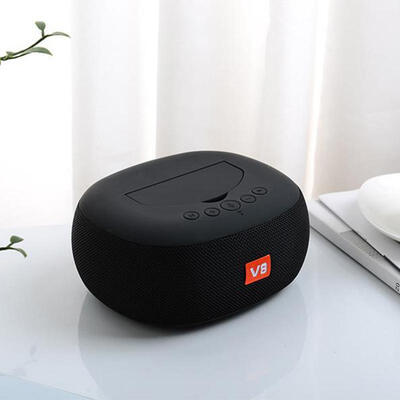

V8 Mini Wireless Bluetooth Speaker Portable USB Stereo Subwoofer Support FM Radio TF Card