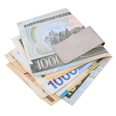 

1 Pcs Portable Slim Money Clip Credit Card Holder Wallet Portable