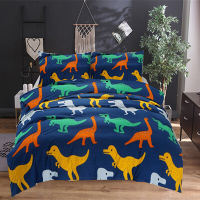 

Toponeto 3D Dinosaurs Pattern Ultra Soft Twin Size Duvet Cover Set 3PCS